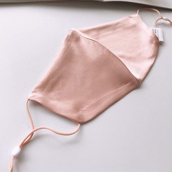 Accessories - Mulberry Silk Face Mask Adjustable Filter Pocket